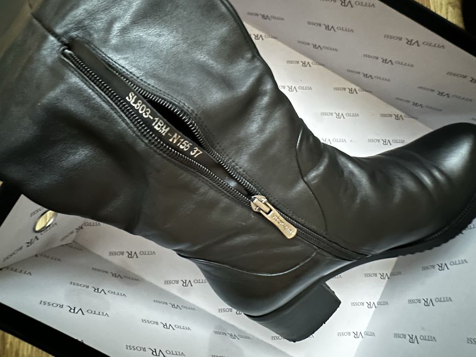 Чоботи високі Vito Talini 37 розмір