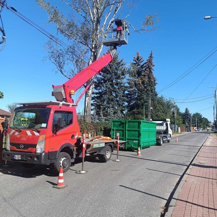 Przycinanie i wycinka drzew Raszyn, Wolica, Nadarzyn, Michałowice