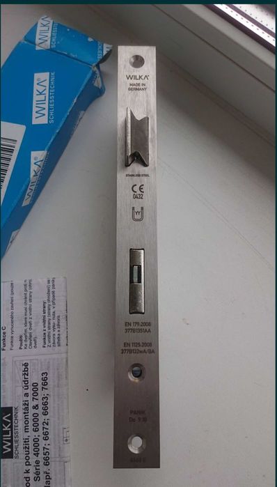 Замки дверные Wilka  с функцией антипаника D и Е