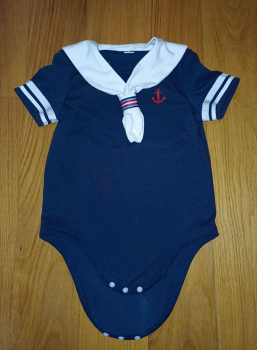 Body marinheiro para menino