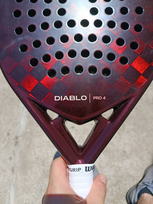 Raquete de Padel Siux Diablo Pro 4 – Como Nova / Excelente Estado