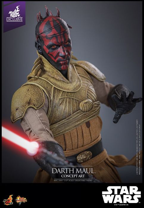 Фигурка 1/6 hot toys mms778 DARTH MAUL (CONCEPT ART) star wars