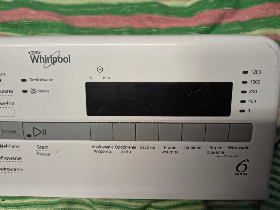 Whirpool programator pralki