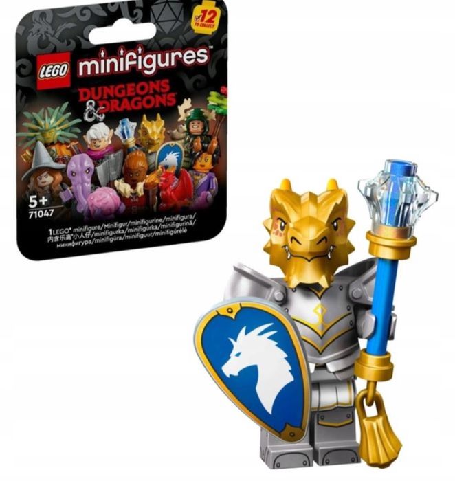Lego Minifigures Dungeons & Dragons Smoczy Palladyn