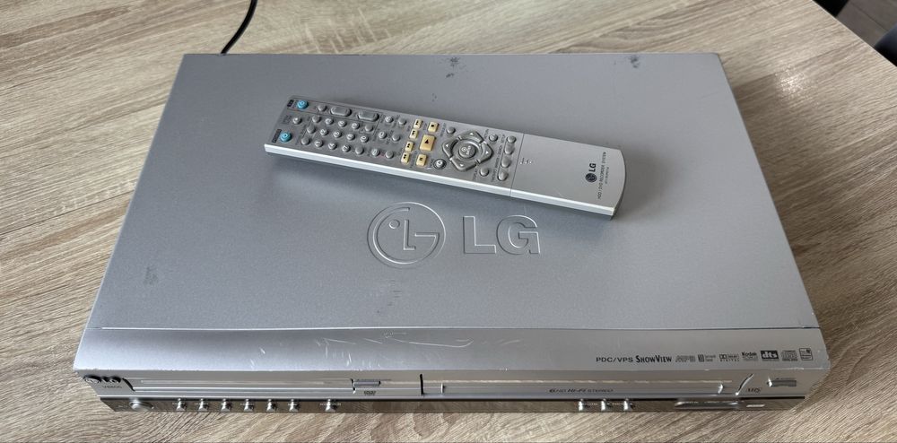 LG V8805 #Magnetowid VHS DVD #Combo #6HD #Hi-Fi Stereo #Pilot