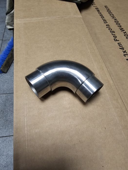 Kolanko Obłe 90° Do Rury Fi 42,4mm Stal nierdzewna