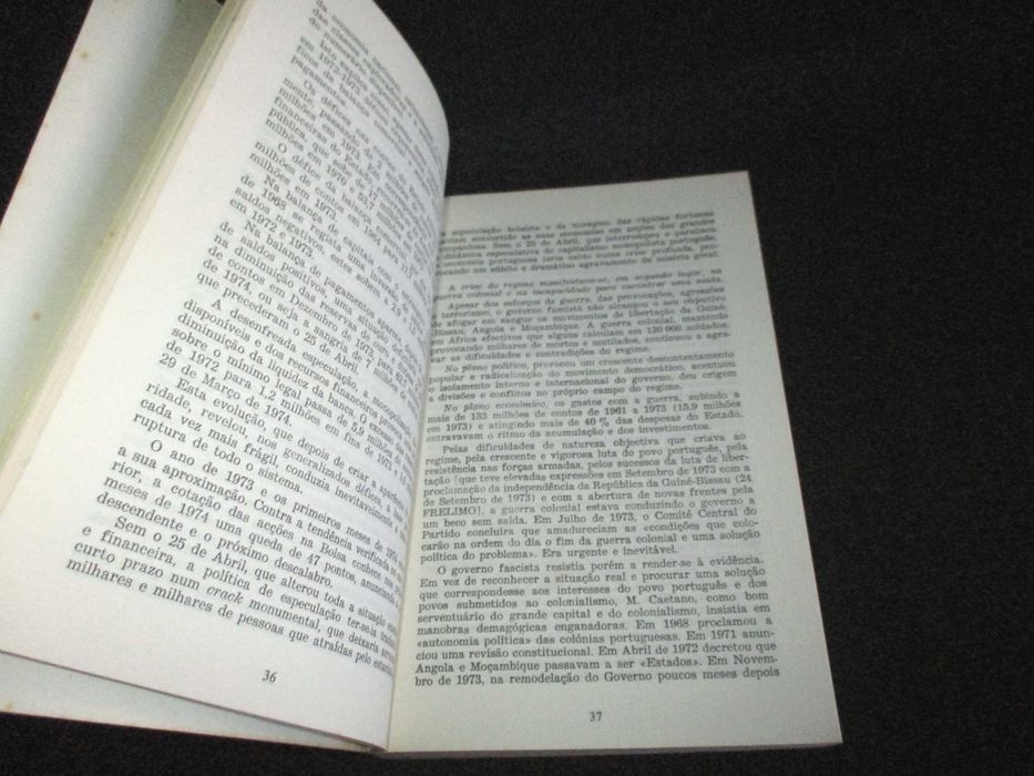 Livro A Revolução Portuguesa O Passado e o Futuro Álvaro Cunhal