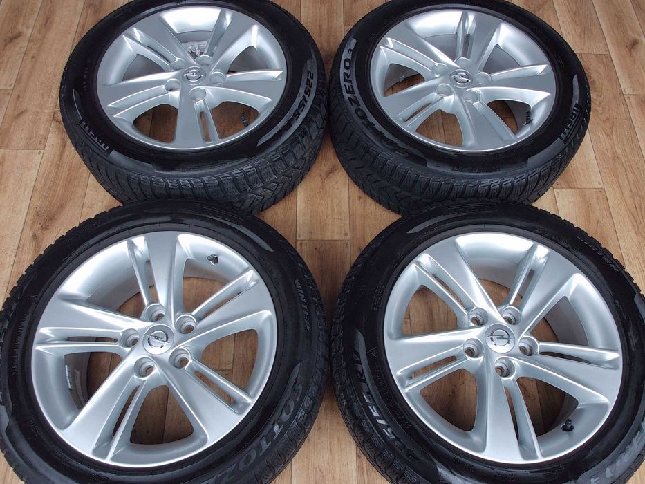 Koła Opel Insignia Zafira Chevrolet 17x7,5 5x115 ET45 +czujniki + Pirelli 225/55/17 zima