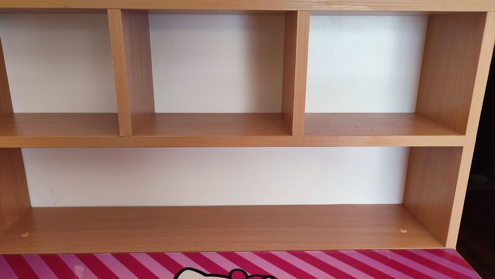 Комплект Зростаючий стіл для навчання дитячий Хелоу Кіті Hello Kitty
