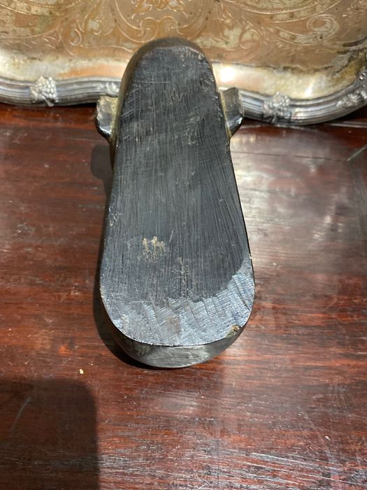 Escultura Maternidade Tribal Maconde Moçambique centenária 17,5 cm