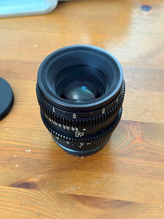 Thypoch Simera-C T1.5 Full Frame 5 Lens Kit Sony E-Mount + Case + 2 ND