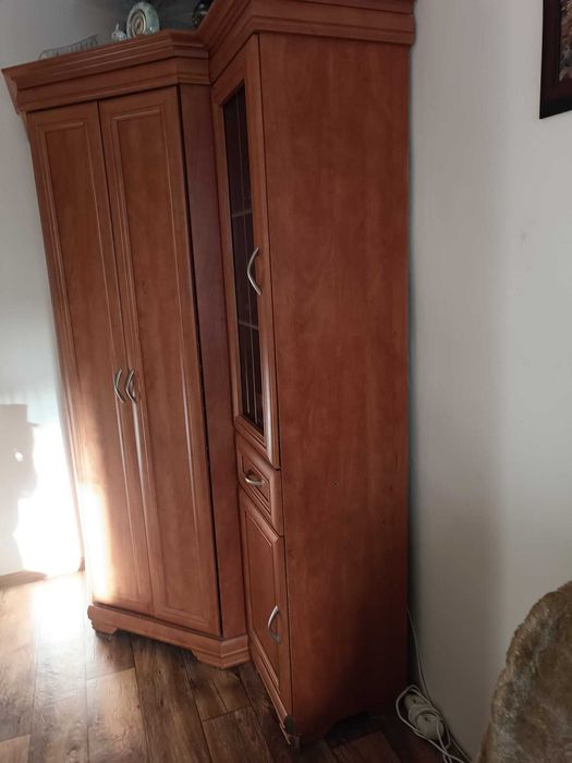 Szafa narożna + szafka