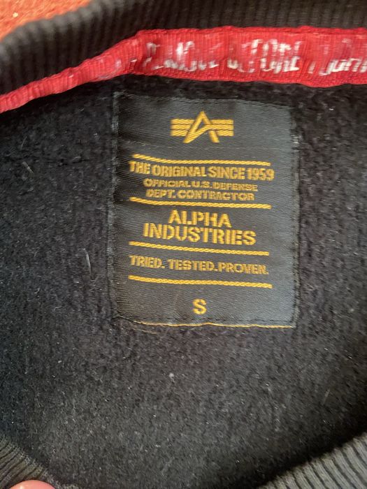 Світшот Alpha Industries Basic Sweater (Оригінал)