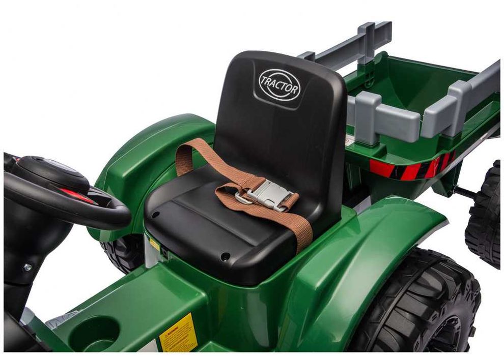 Pojazd Elektryczny dla Dzieci - Traktor TRONT z Przyczepą