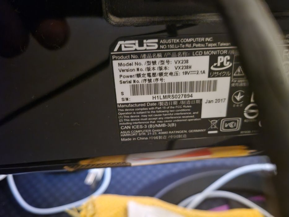 Monitor Gaming Asus VX238H