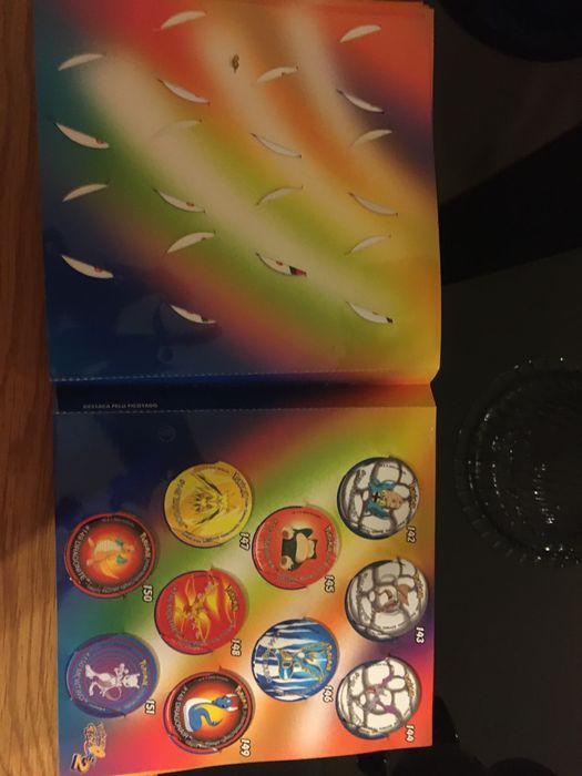 Cardeneta completa Pokemon Tazos 2