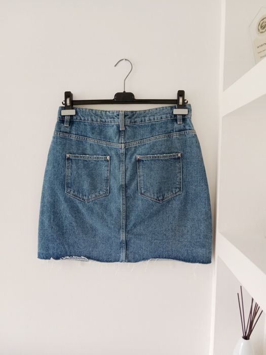 Jeansowa spódnica damska mini mohito m