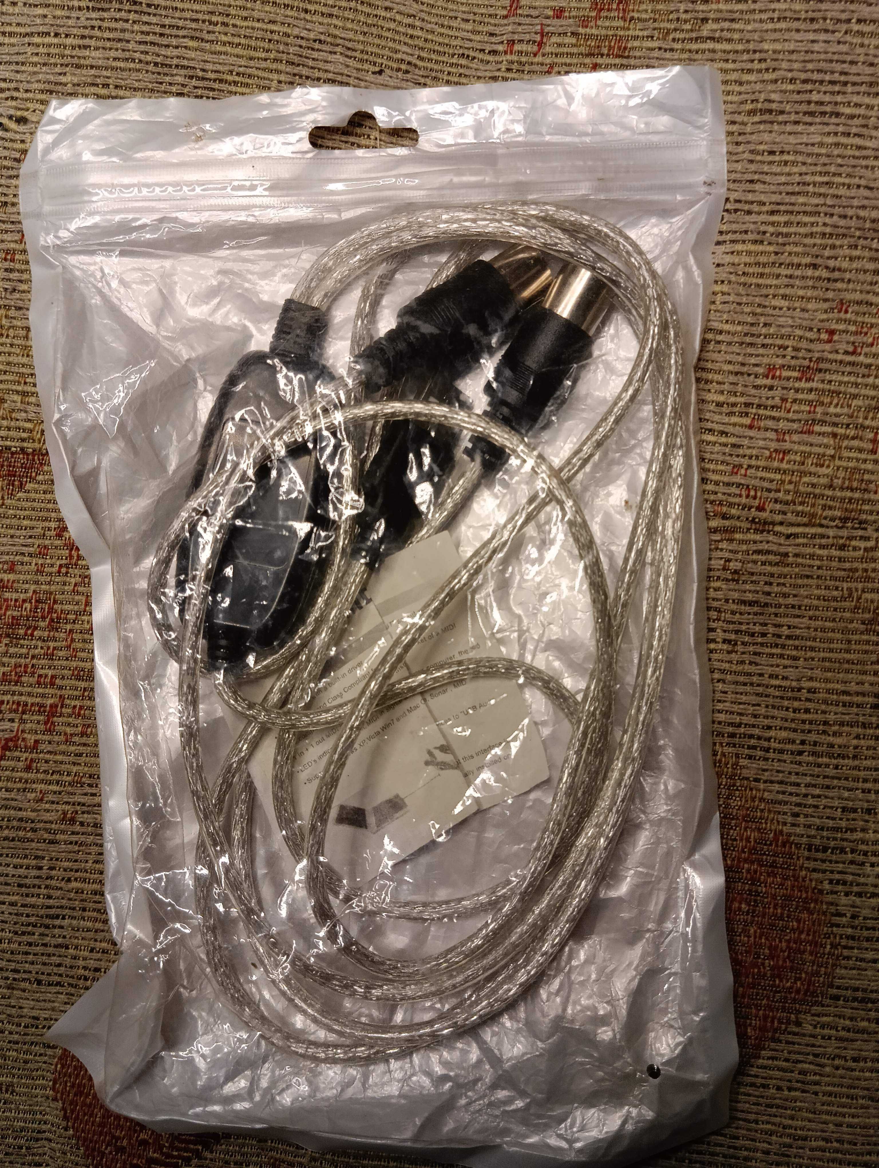 MIDI клавиатуры синтезатора to USB переходник адаптер: 300 грн ...