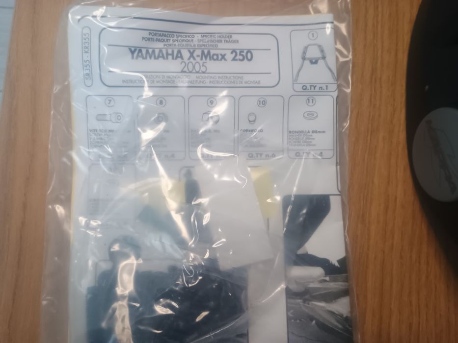 Stelaż kufra xmax 125,  250 kappa