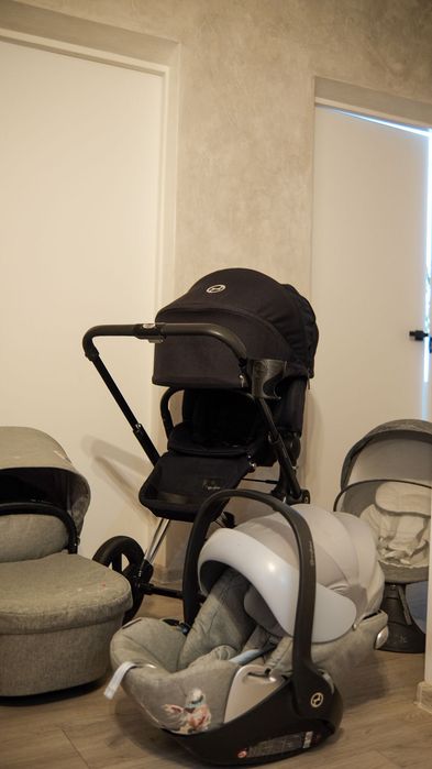 Коляска Cybex Priam 3 в 1  коляска + автокрісло/ заколисуючий центр в подарунок