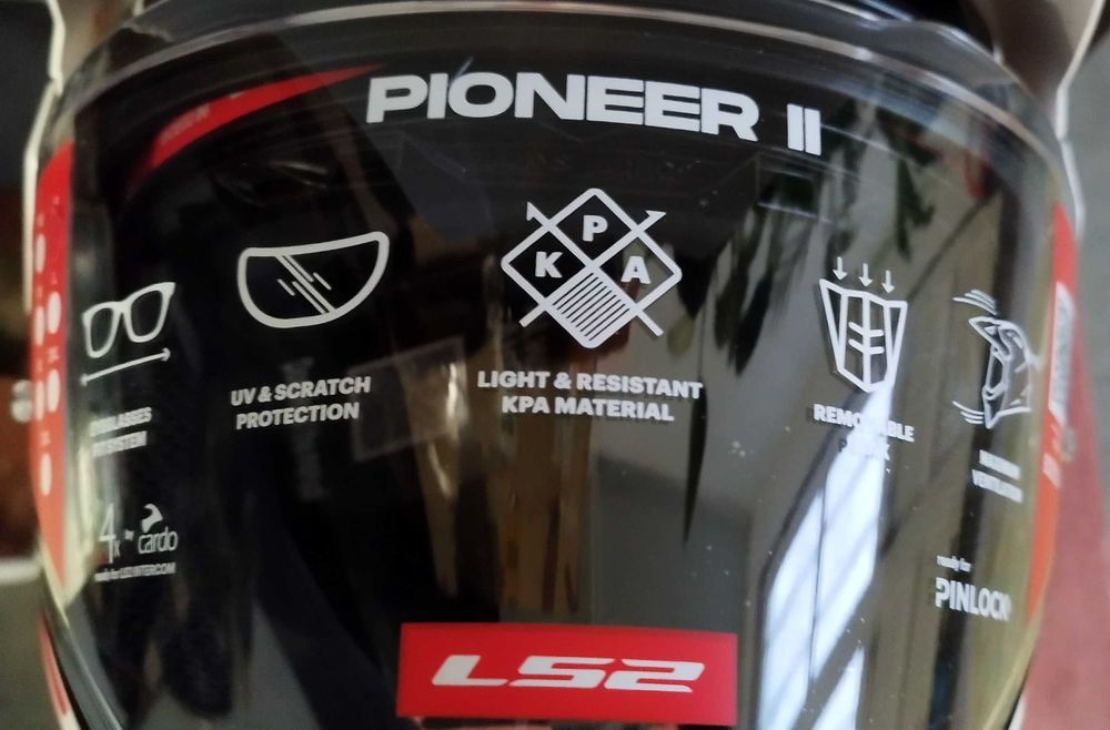 Capacete LS2 MX702 Pioneer II Namib