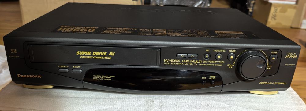 Видеомагнитофон Panasonic NV HD650 Hi-Fi Stereo 6 head (Оптимальный)