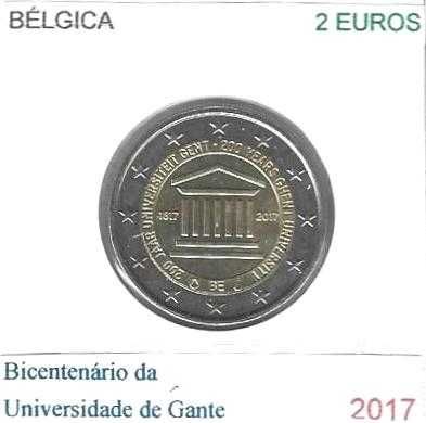Bélgica - - - - - Moedas Comemorativas de 2 Euros