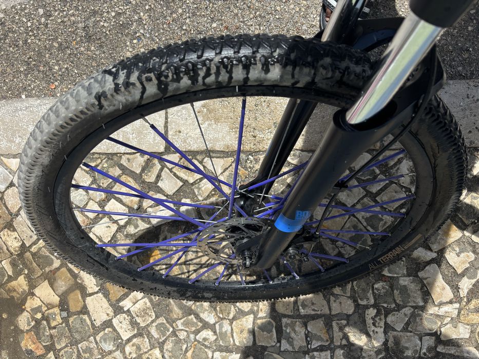 Bicicleta Rockrider ST 120 B’Twin em excelente estado