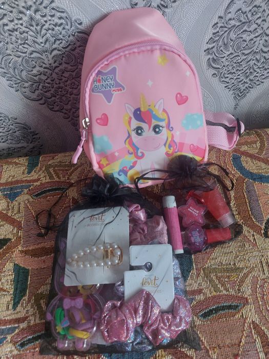 Дитячий рюкзачок з косметикою