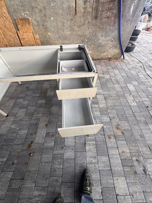 Stoł warsztatowy metalowy (biurko)