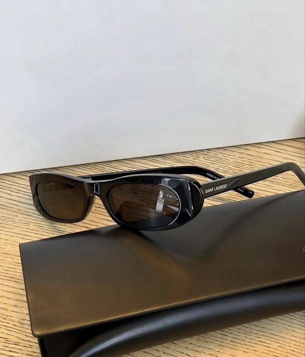 Оригінальні окуляри Saint Laurent 557 Shade 001 53
