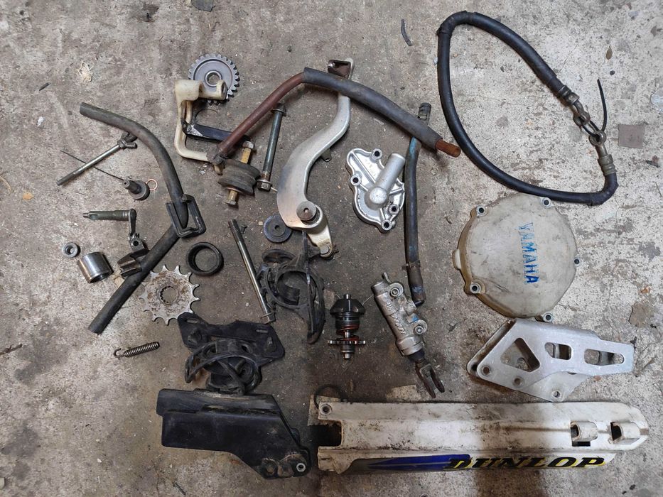 Części Yamaha yz 125 250 yzf 250 yz 426f 400 skrzynia półkarter kopka