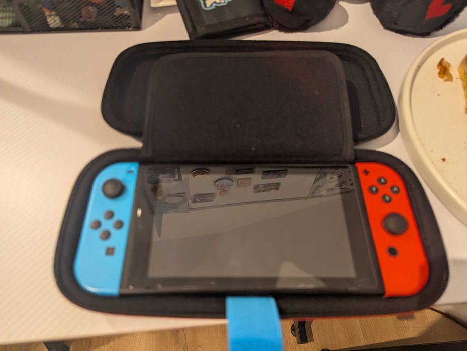 nintendo switch z grą minecraft
