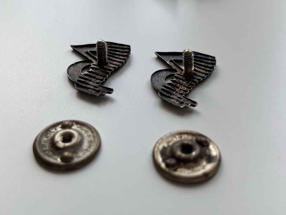 Oznaki Kolnierzowe - 3 Karpacki Batalion Ciężkich CKM