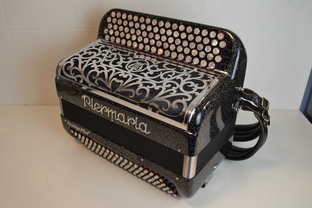 Piermaria Accordion, 3 Voices, 120 Basses, N64284617708929122
