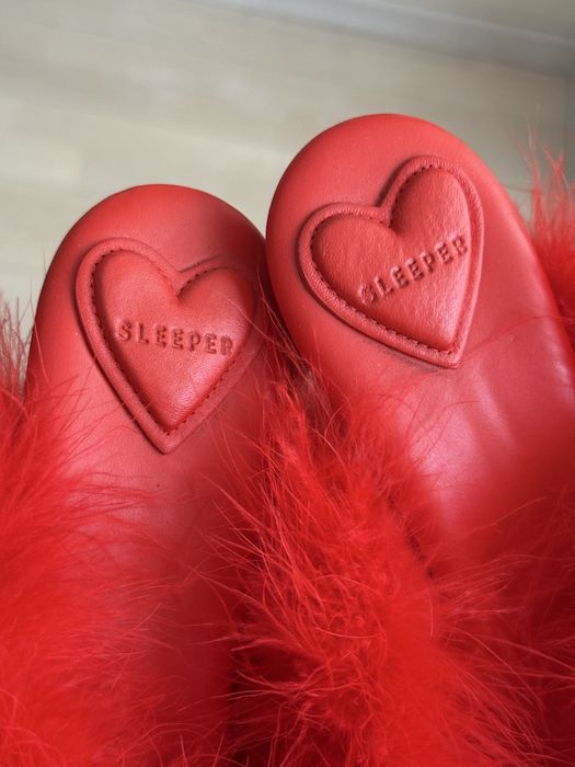 Червноні мюлі Sleeper