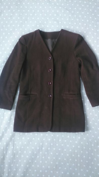 Wełniano-kaszmirowa marynarka r. 40