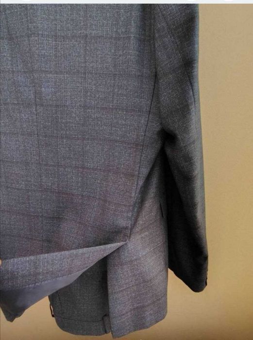 Чоловічий костюм-трійка Marco Menti (80% вовна) / Розмір 54 (Slim Fit)