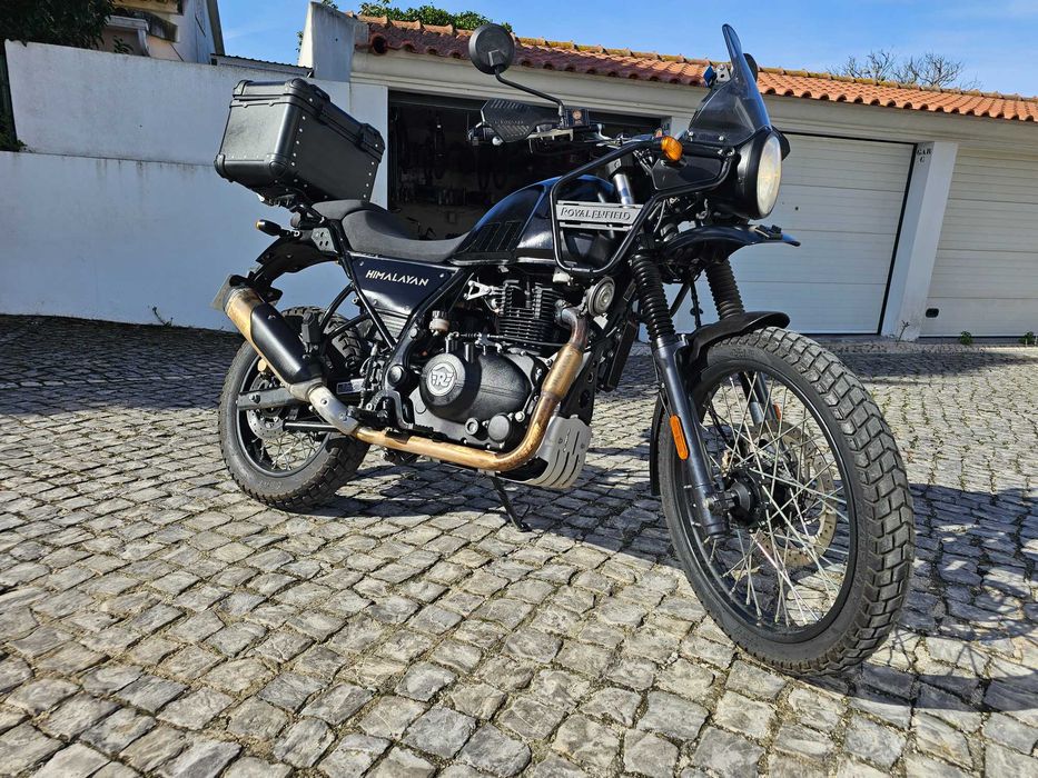 Royal Enfield Himalayan 411 - COMO NOVA + muitos extras