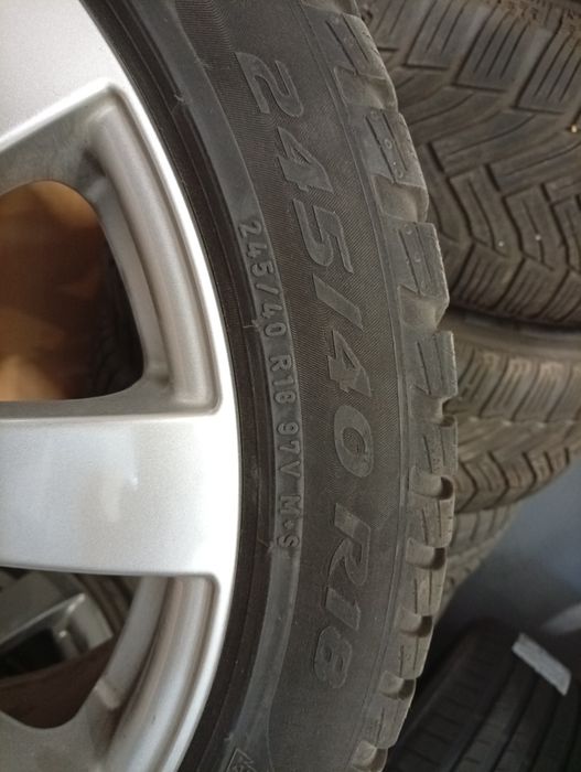 Jantes 18 5/112 com pneus