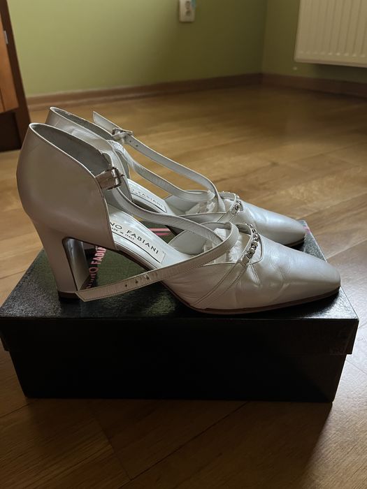 Buty ślubne skóra Marino Fabiani