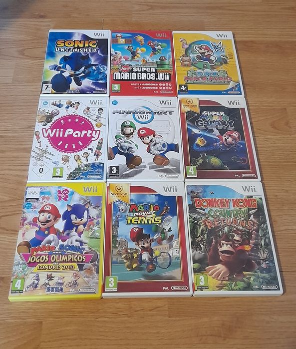 PROMOÇÃO - Jogos Wii Nintendo Wii (Originais/Testados/Wii/Wii U)
