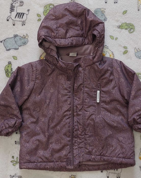 Курточка H&M на флисе для малышки.