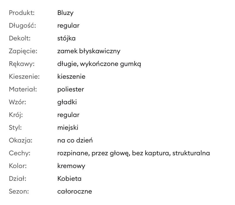 Polar Sinsay M Eckri