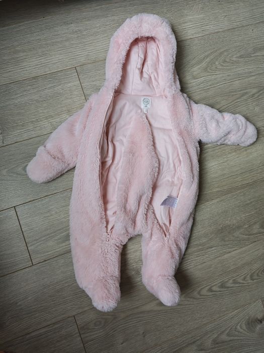Cool Club 68, 3-6 msc, Kombinezon zimowy otulacz pajacyk misio puchaty