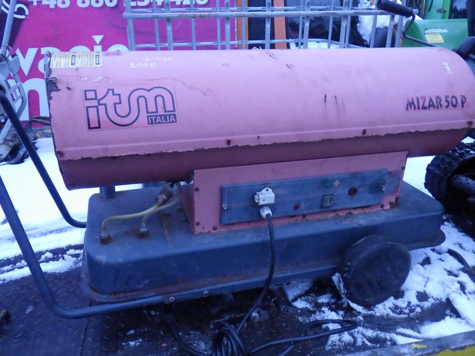 Nagrzewnica OlejowaSpalinowa  Przemyslowa Mocna Oryginal Wloska 60 Kva