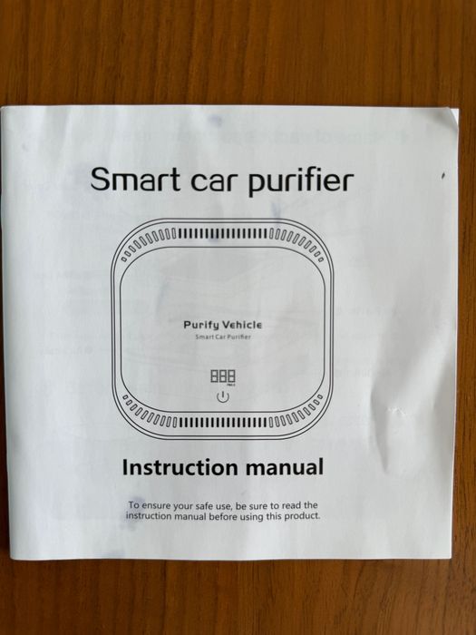 Purificador de ar e eliminador de odores para carro