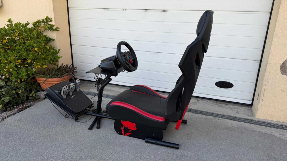 Volante + cadeira + shifter