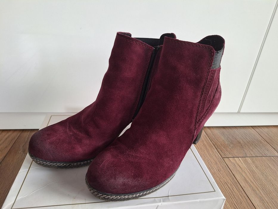 Botki 38 skóra naturalna