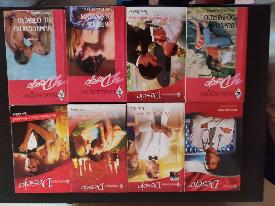 Livros Harlequin - Desejo